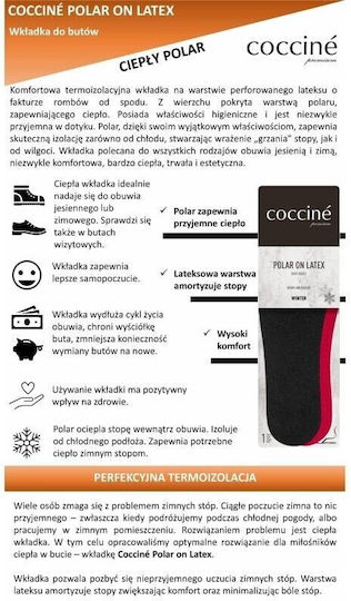 Coccine Ανατομικοί Πάτοι Παπουτσιών 1032010/40 2τμχ