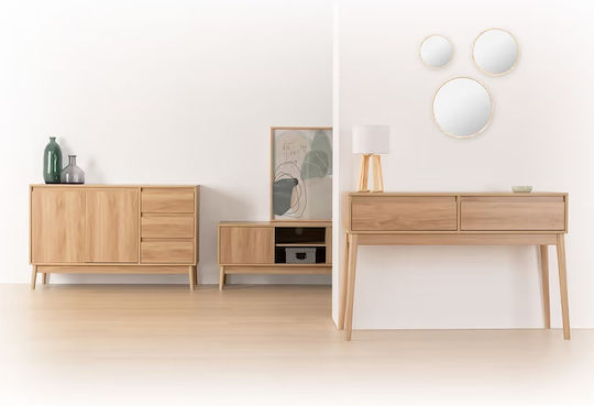 Wooden Console Table F-v Abana L114xW37xH76cm