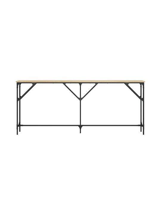 Wooden Console Table Oaks L180xW23xH75cm
