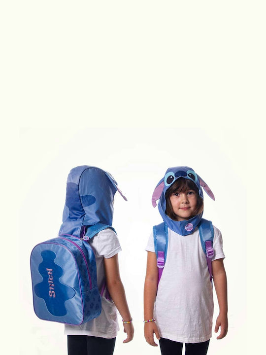 Ghiozdan cu Glugă Disney Stitch 31cm