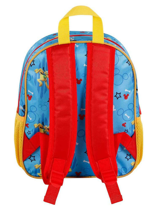 Karactermania 3D School Bag Backpack Kindergarten Multicolour with Water Bottle Holder