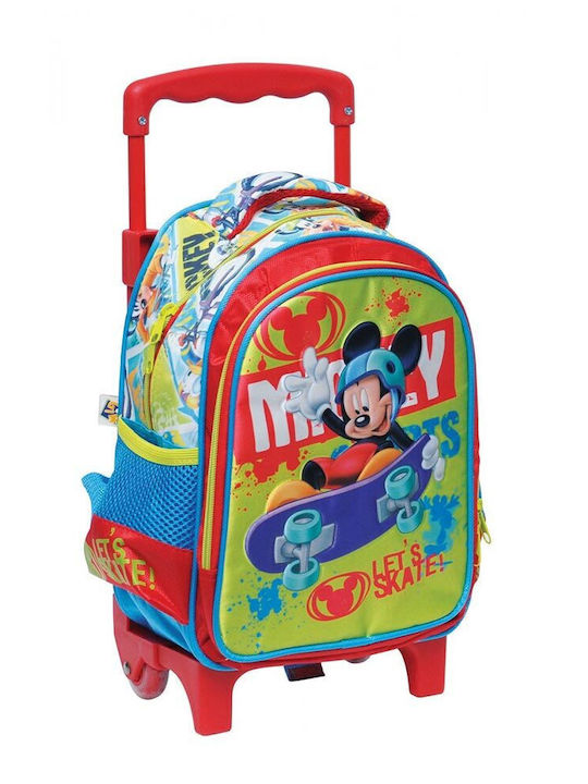 Gim Mickey Sports School Bag Trolley Elementary, Elementary Multicolored