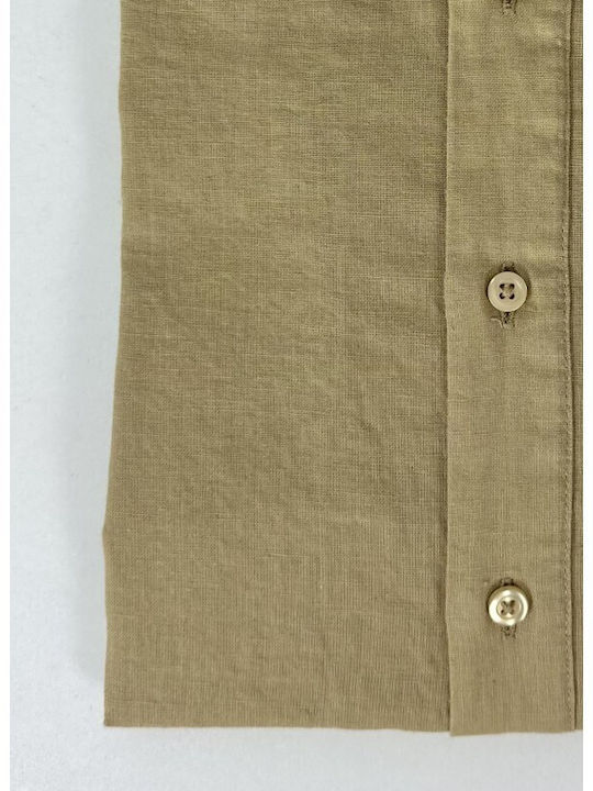 Staff Men's Shirt Linen Dust