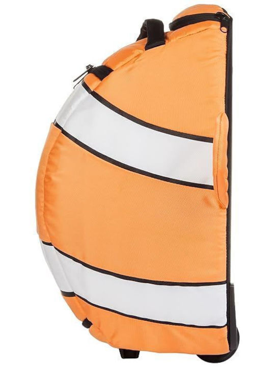 Littlelife Trolley Clownfish Σχολική Τσάντα Τρόλεϊ Νηπιαγωγείου Πορτοκαλί 20lt