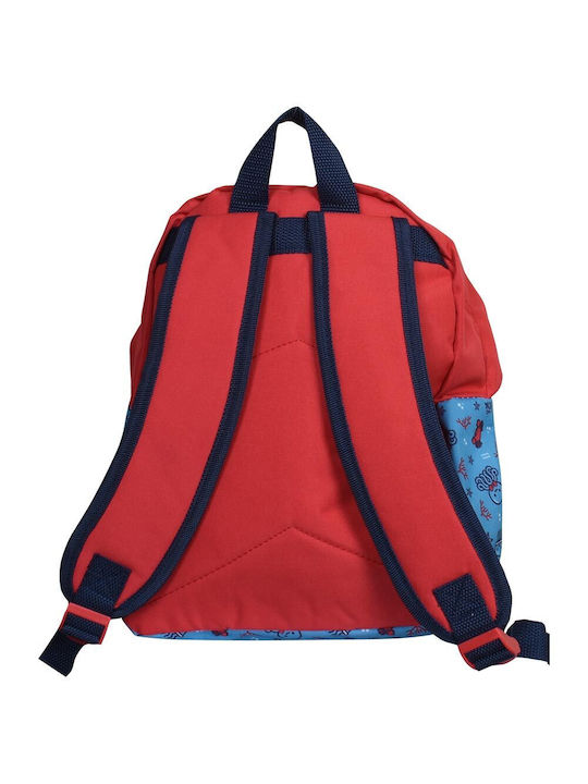 Sunce School Bag Backpack Elementary, Elementary in Red color 13lt