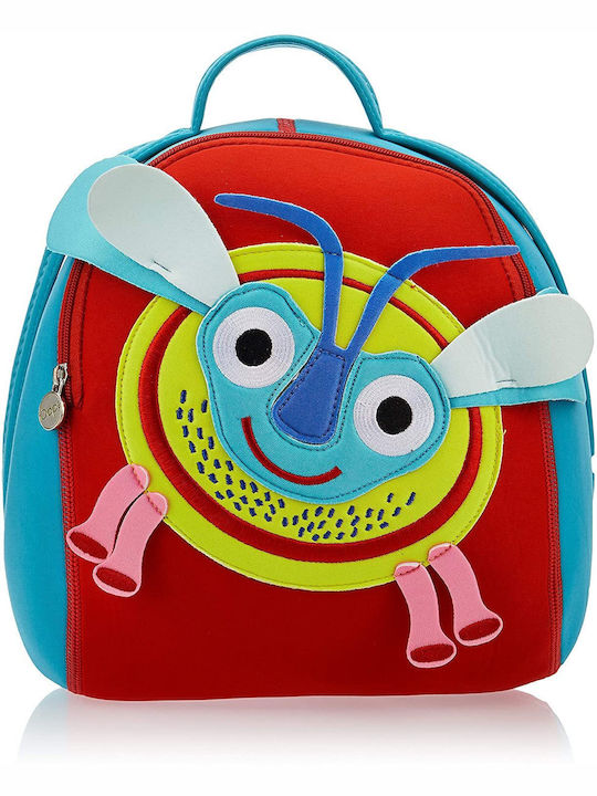 Oops All I Need Dragonfly School Bag Backpack Kindergarten Red