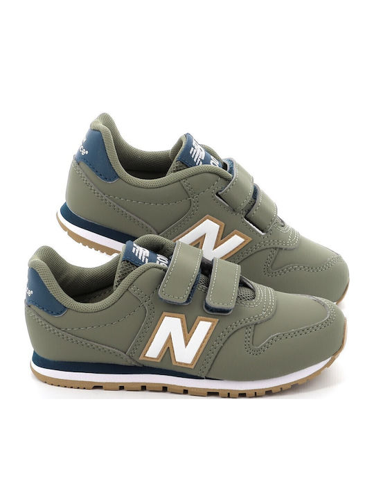 500 Kids Sneakers with Scratch Khaki
