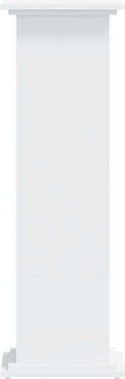 vidaXL Plant Stand Wooden White 33cmx33cmx100cmcm.