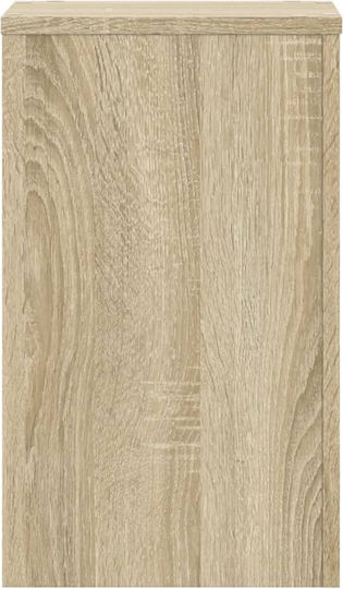 vidaXL Pflanzenständer Holz Beige 30cmx30cmx50cmcm. 2Stück