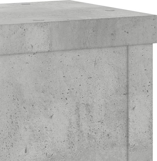vidaXL Pflanzenständer Holz Grau 10cmx10cmx18cmcm. 2Stück