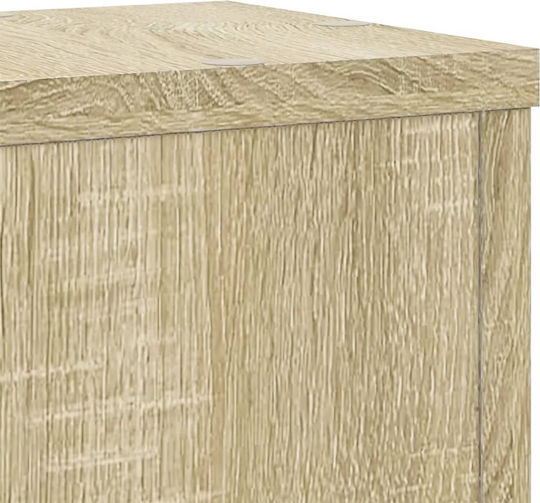 vidaXL Pflanzenständer Holz Beige 17cmx17cmx60cmcm. 2Stück
