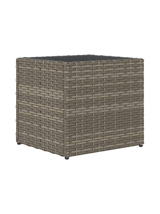 vidaXL Garden Set 2 Planters Plastic Grey