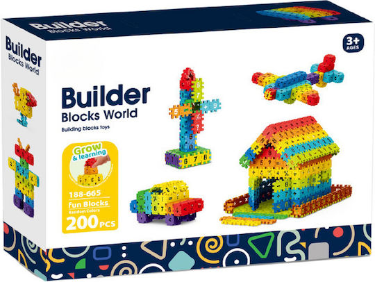 Bufnitel Blocuri pentru 3+ Ani 200buc