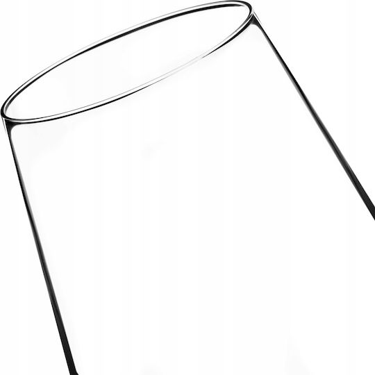 Kadax Σετ Ποτήρια για Κόκκινο Κρασί από Γυαλί 450ml 6τμχ