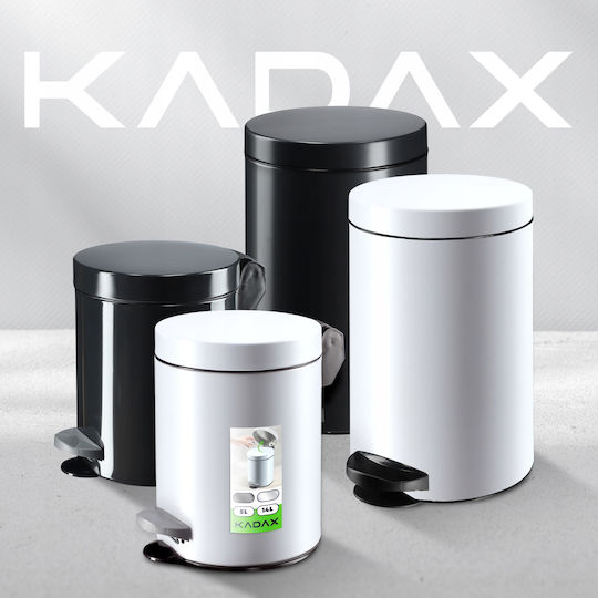 Kadax Inox Банята кошче 5лт Сив