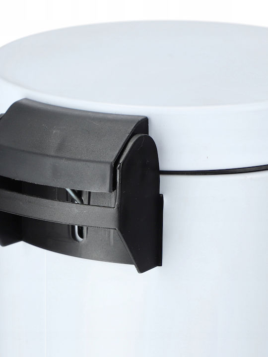 Kadax Inox Καλαθάκι Μπάνιου 5lt Λευκό