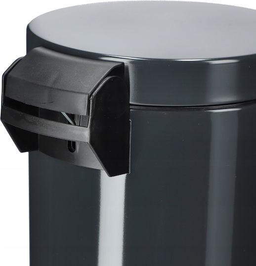 Kadax Inox Καλαθάκι Μπάνιου 5lt Γκρι