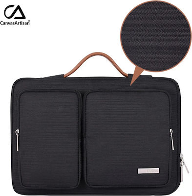 CanvasArtisan Messenger Τσάντα Laptop 16" σε Μπλε χρώμα