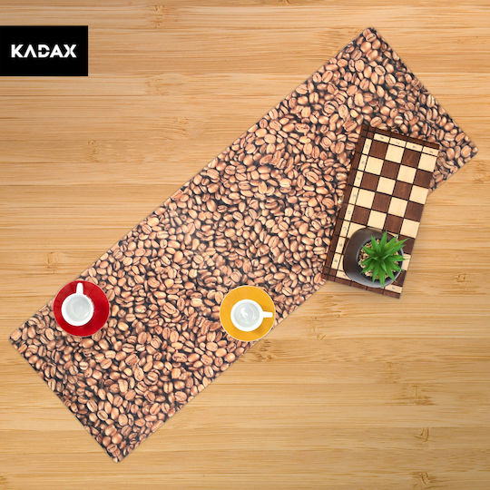 Kadax Läufer Braun 33x95cm
