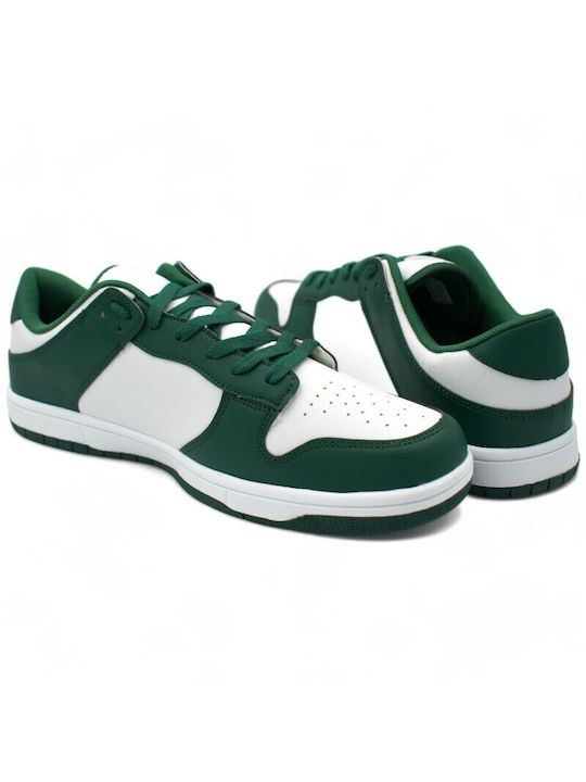 To megalo pazari Herren Sneakers White-Green