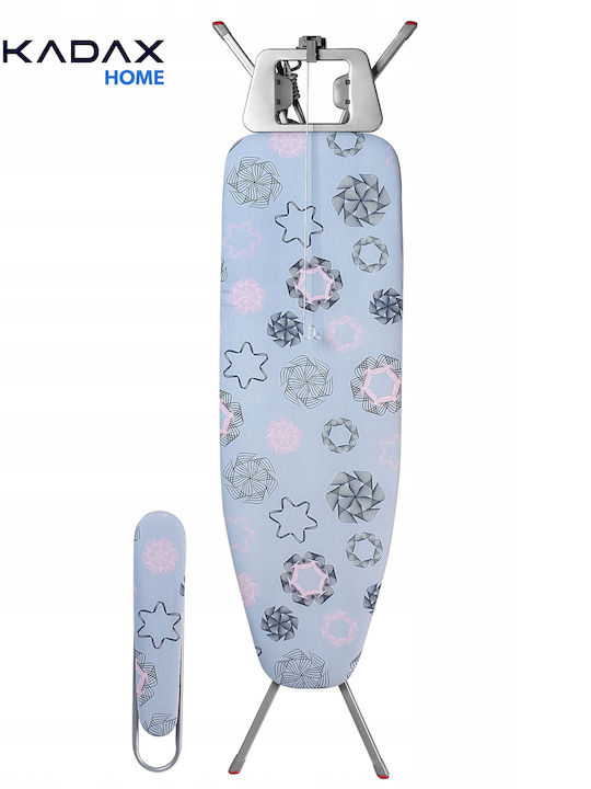 Kadax Ironing Board for Steam Iron Foldable 120x38cm