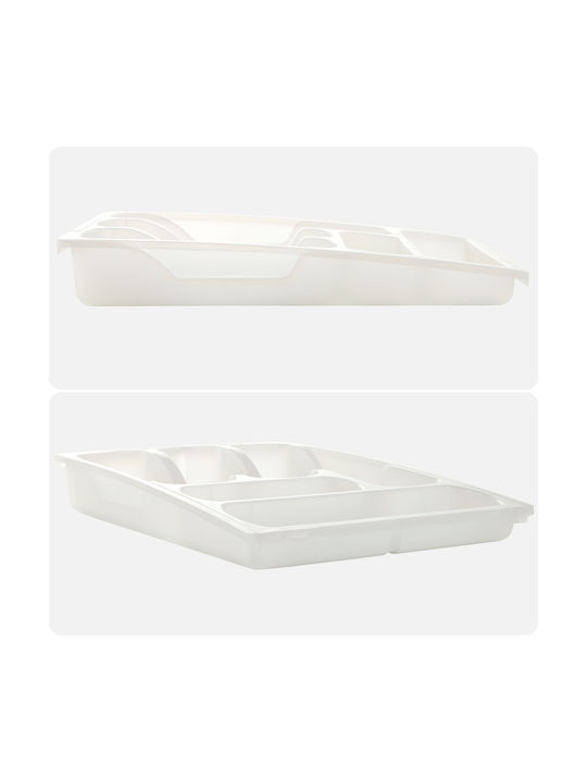 Curver Drawer Cutlery Tray Opening Plastic 30x42x6.4cm