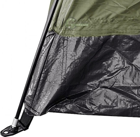 Mil-Tec Standard Summer Camping Tent Igloo Khaki for 2 People Waterproof 800mm 205x145x100cm