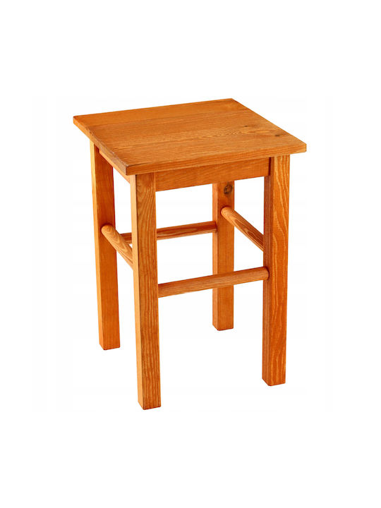 Hocker Für die Küche Hölzernes Orange