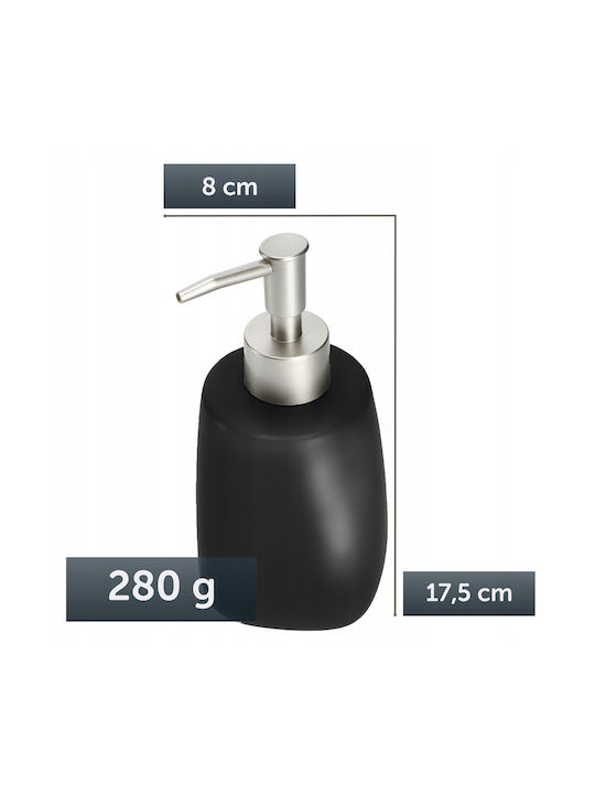 Kadax Dispenser Κουζίνας Κεραμικό Μαύρο 400ml