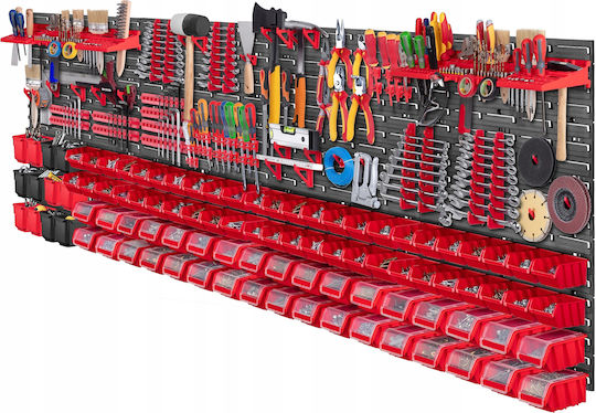 Kadax Workshop Board Wall 232x78cm 176 Pcs