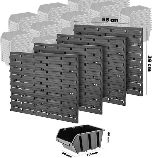 Kadax Workshop Wall Board 116x78cm 81 Pcs