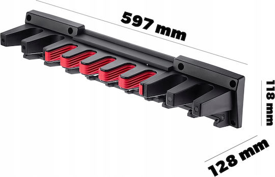 Kadax Werkzeughalter Besen Rechenhalter 60cm