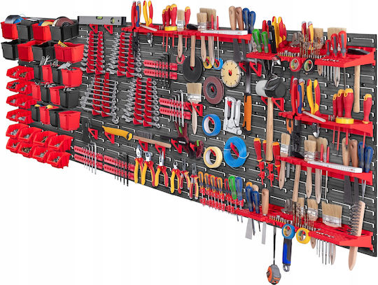Kadax Tool Board 232x78cm Workshop Wall Garage Tools 122pcs