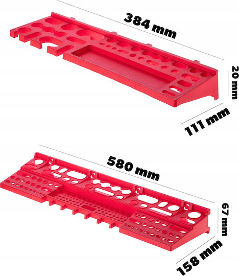 Kadax Tool Board Workshop 174x78cm 100pcs