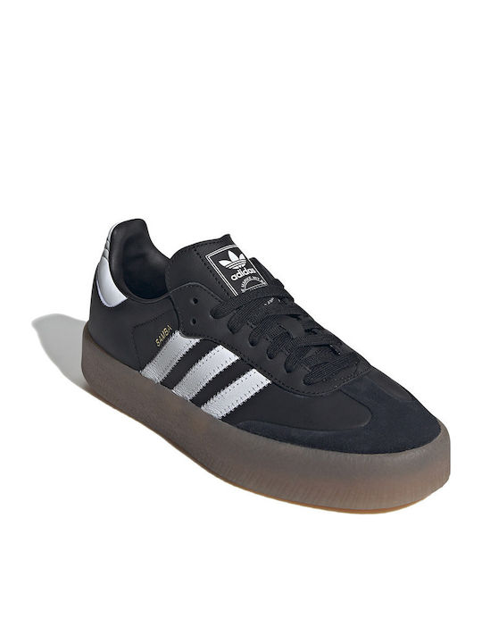 Sambae Damen Chunky Sneakers Core Black / Ftw White / Gold Metallic