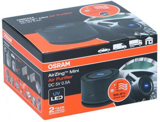 Osram Автомобилен йонизатор с USB Черен Цвят