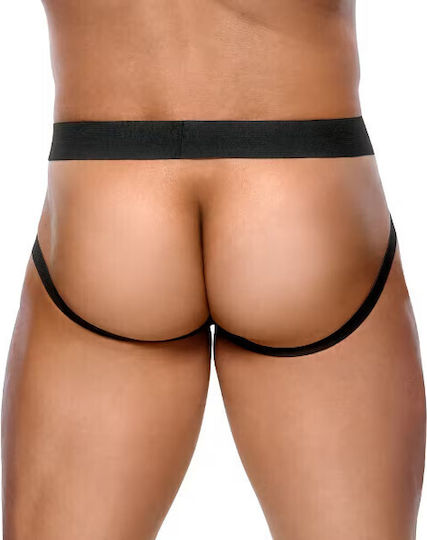 Black Level Herren Jockstrap Schwarz