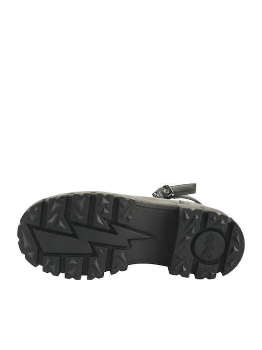 Aspha Γυναικεία Loafers σε Μαύρο Χρώμα