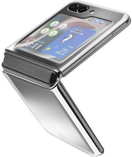 Cellular Line Back Cover Πλαστικό Διάφανο (Galaxy Z Flip)