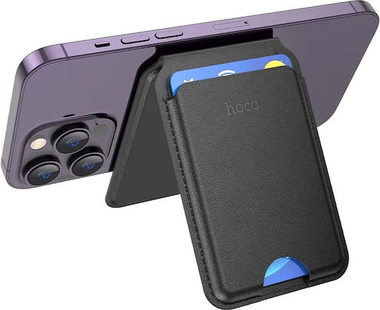 Hoco MagSafe Калъф за карти GT3 Idol в Черен цвят