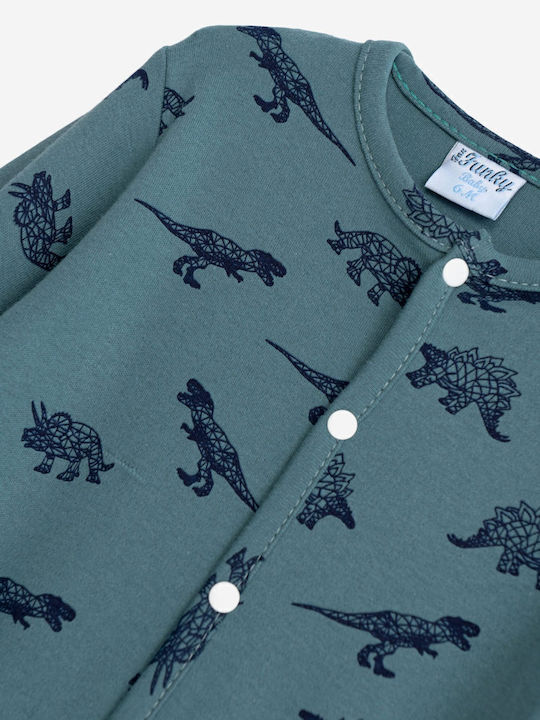 Funky Baby-Strampler Blau Funky Baby-Strampler Blau