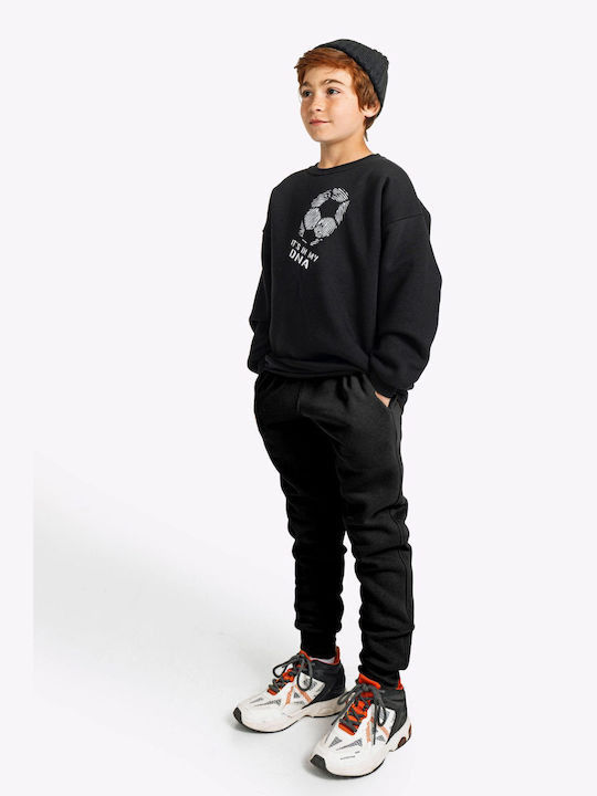 Funky Kids Sweatpants Set Black