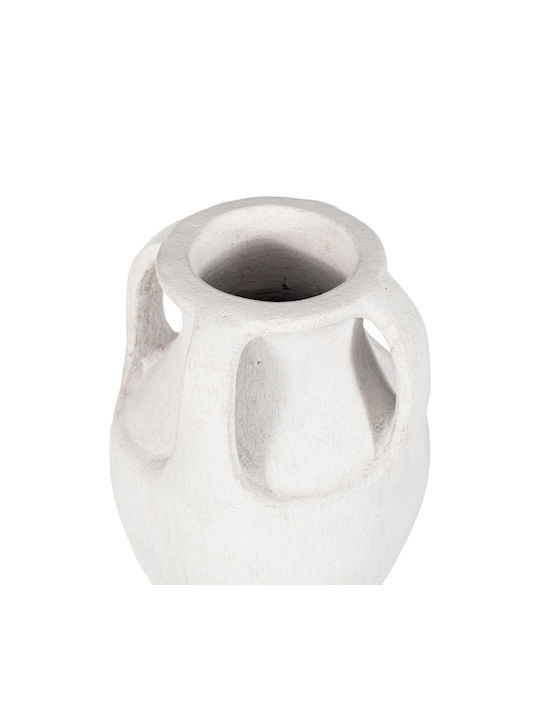 S Line Decorative Vase White