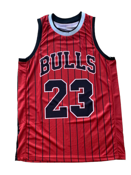 Tricou Baschet Bulls Jordan 23 Roșu Alb Unisex Bj91 | Skroutz Romania