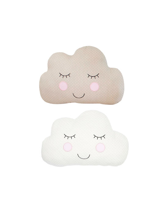 Sass & Belle Dekokissen für Wiege Wolke Beige