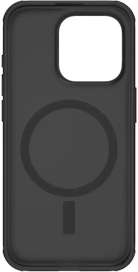 Nillkin Super Frosted Pro Umschlag Rückseite Kunststoff Magnetisch Schwarz (iPhone 15 Pro)