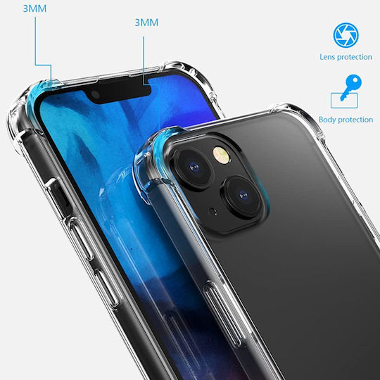 Techwave Armor Antishock 0.5mm Umschlag Rückseite Silikon 0.5mm Transparent (iPhone 8/7)