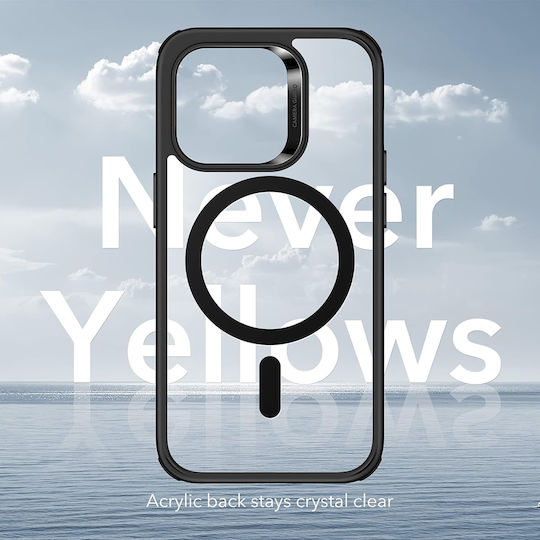 ESR Classic Hybrid Halolock Back Cover Σιλικόνης Διάφανο (iPhone 15 Pro Max)