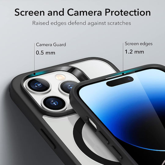 ESR Classic Hybrid Halolock Back Cover Σιλικόνης Διάφανο (iPhone 15 Pro Max)