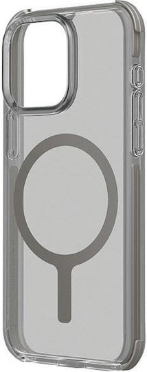Uniq Combat Back Cover Plastic / Silicone Magnetic Gray (iPhone 15 Pro)
